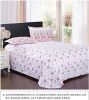 2014 new Wholesale 100% Pure Cotton Plaid Bedding Set