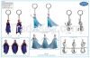 plastic toy , PVC keyring , plastic pvc figure character keychain ,