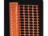 orange safety fence HDPE plastic