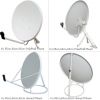 Ku Band Offset 55cm, 60cm, 65cm Satellite Dish Antenna