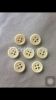 real cattle bone button 