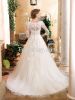 2014 New Custom Made White/ Ivory A-Line Wedding Dress