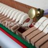 Carod white baby upright piano C23W