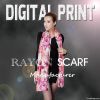 Logo Print Silk Scarve...
