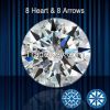 8Hearts8Arrows Star Cut Cubic Zirconia