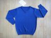 boy's v-neck uniform pullover sweater