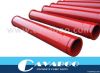 Concrete pump reducing pipe