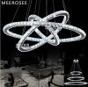 LED Crystal Ring Chandelier Light Modern LED Circle Chandelier Lamp / Lights / Light Fixture Ready Stock