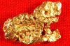 Raw Gold Nugget and Di...