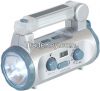 Hand Crank Solar Torch Flashlight (LVC-Y1086)