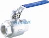 1PC/2PC/3PC STAINLESS STEEL BALL VALVE, 2000WOG