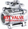 NPT/BSPT/BSPP 2PC/3PC Stainless Steel  Ball Valve With ISO5211 MOUNTING PAD, 1000WOG