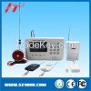 GSM+PSTN auto dial SMS home burglar security alarm system