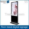 Flint Stone 55 inch stand up advertisement display boards full hd media player