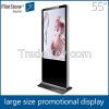 Flint Stone 55 inch stand up advertisement display boards full hd media player