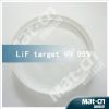 High purity sputtering target for laboratory coating ------ LiF target 