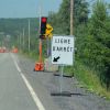 perforated steel square sign posts