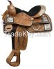 Alamo Basket/Oakleaf Tooled Youth Show Saddle