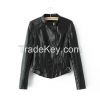 Ladies Faux Leather Ja...