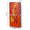 ExclusiveLane Lord Ganesha Hand Painted Key Holder Orange