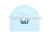 Baby Blue Applique Hats