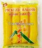 Takuan pickled radish,...