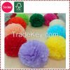 paper pompom for wedding decoration