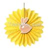 easter egg paper fan for home decor distributor