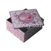 glossy square valentine gift tin box factory