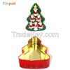 Attractive Christmas Tree Tin Box