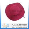 2015 hot selling women ladies wool felt wide brim floppy hat cloche hat 