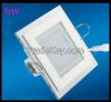 6W Newstyle SMD5730 110V-260V high quality downlight square living room lights glass  led panel lights 