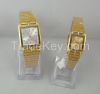 Gold Alloy Couple Watches