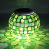 Solar LED Mosaic Jar T...