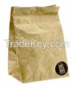 Square bottom kraft paper bag