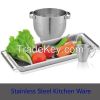 Stainless steel foldable steamer basket/ food steamer insert