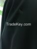 68" formal black jet black wool peach fabric