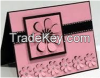 A Pink and Black Card