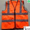 Waterproof Raincoat Hi Vis Night Safety Work Rain Wear Reflective Hooded Jacket