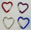 Custom Print Heart Shaped Carabiner In Good Quality