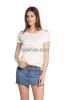 off  shoulder  100% cotton casual  t shirt