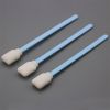 Chinese Factory Customized Large Rectangular Head Cleanroom Foam Cleaning Swab Stick