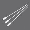 Square Head Polyester Cotton Swab Stick with White Handle