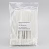 Square Head Polyester Cotton Swab Stick with White Handle