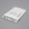 Square Head Polyester Cotton Swab Stick with White Handle