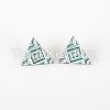 2015 Fashion Women triangle charming dribble earrings cheap price wholesale