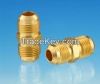 Flared union connector/ brass threaded machined/ quick connector