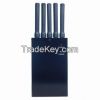 5 Bands Handheld 3G Cell Phone Jammer, Wifi Jammer with Single-Band Control 