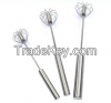 FDA &amp; LFGB stainless steel rotating egg beater