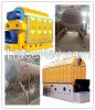 Wood fired steam boiler